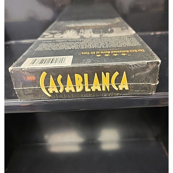 Casablanca VHS, 2001, 50th Anniversary Edition MGM UA Factory Sealed New - Picture 4 of 5